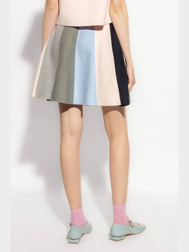 JW Anderson Skirt With Cashmere Finish, Women's, Multicolour - JW ANDERSON - BALAAN 4