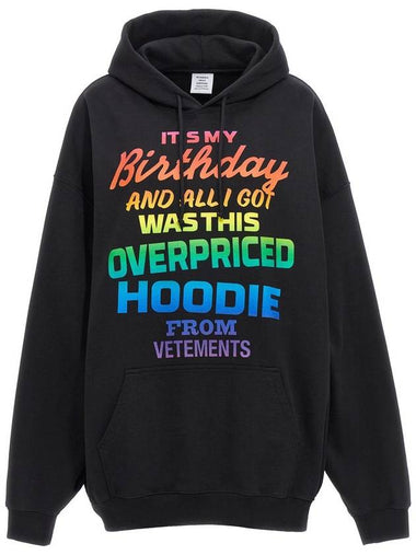 Vetements Overpriced Birthday Hoodie - VETEMENTS - BALAAN 1