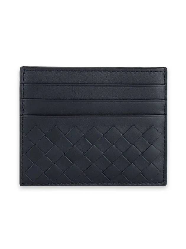 Intrecciato Classic Card Wallet Navy - BOTTEGA VENETA - BALAAN 3