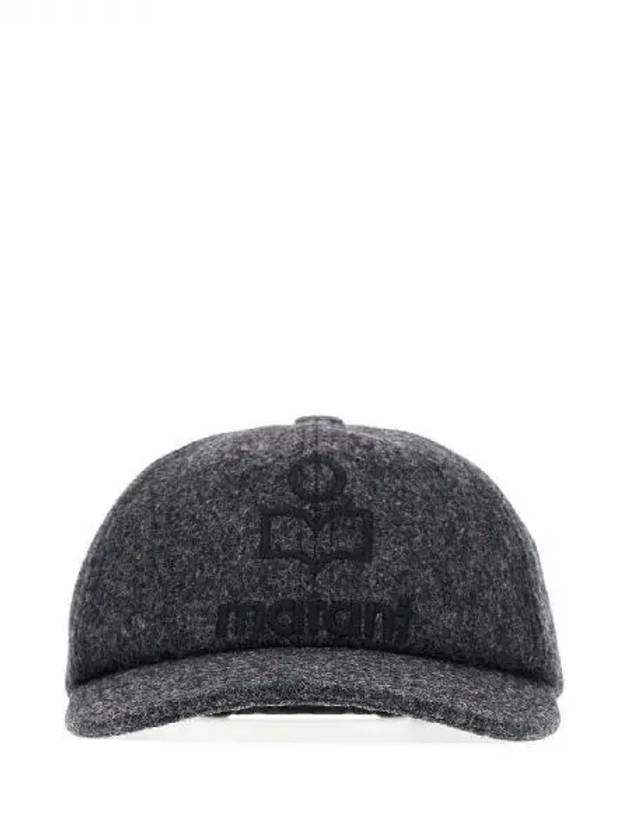 Logo embroidered wool cap 270921 - ISABEL MARANT - BALAAN 1