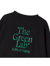 Essential Round Neck Sweatshirt Black - THE GREEN LAB - BALAAN 6