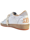 Ball Star Wishes Leather Low Top Sneakers Orange - GOLDEN GOOSE - BALAAN 5