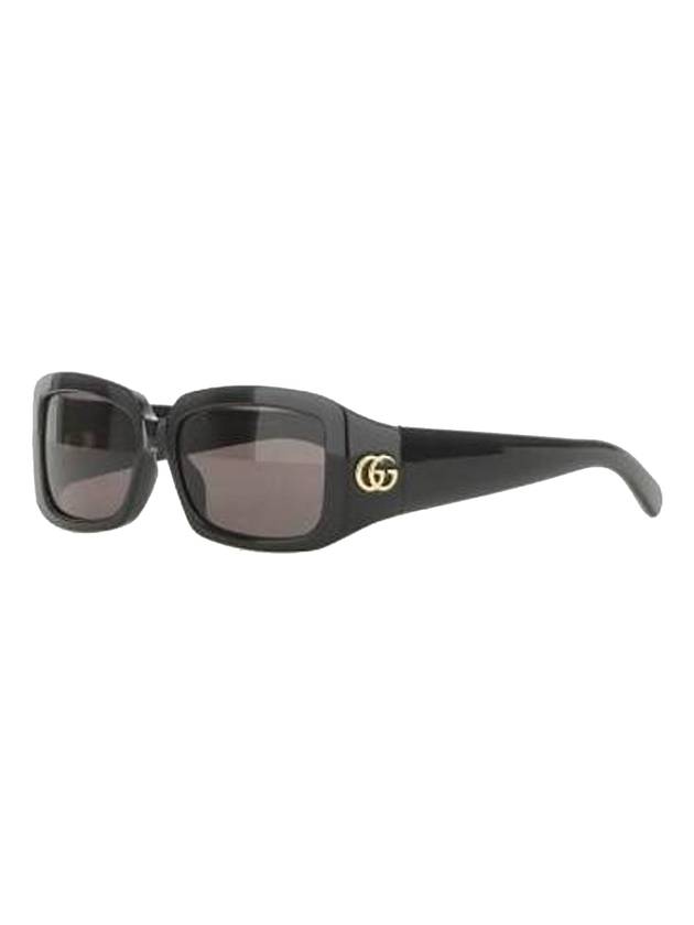 Eyewear Rectangular Frame Sunglasses Black - GUCCI - BALAAN 1