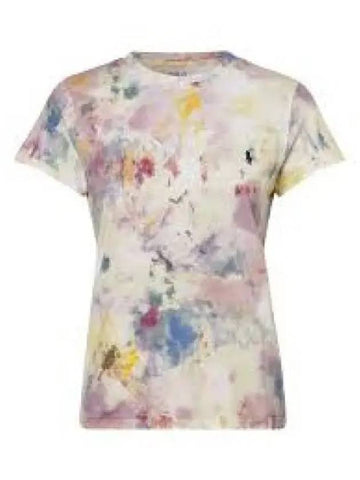 W Paint Dyed Jersey T Shirt Multi 1236877 - POLO RALPH LAUREN - BALAAN 1