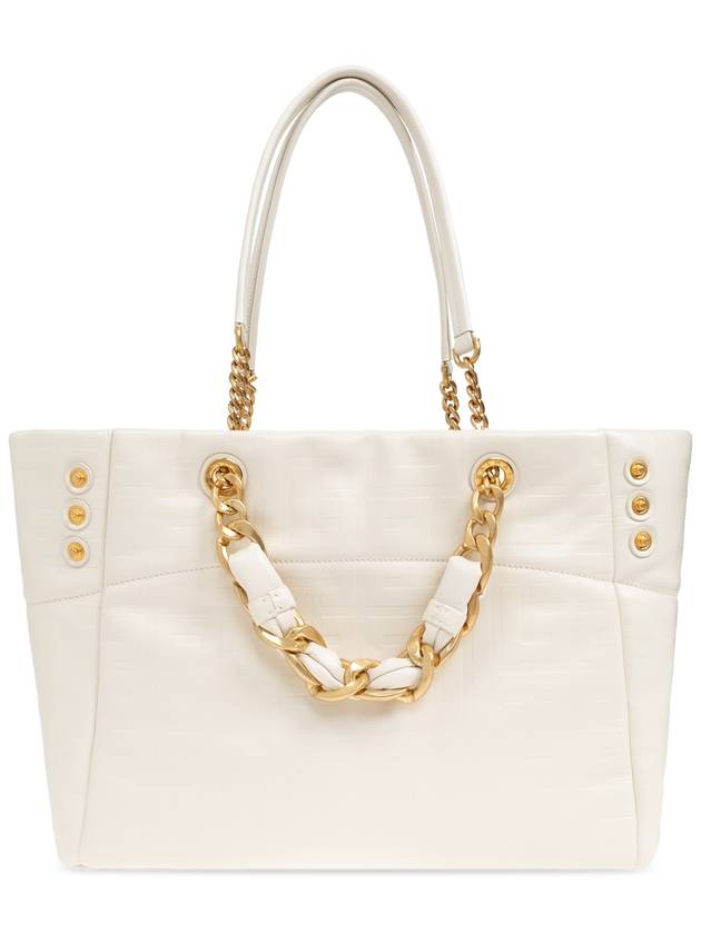 Balmain '1945' Shopper Bag, Women's, Cream - BALMAIN - BALAAN 3