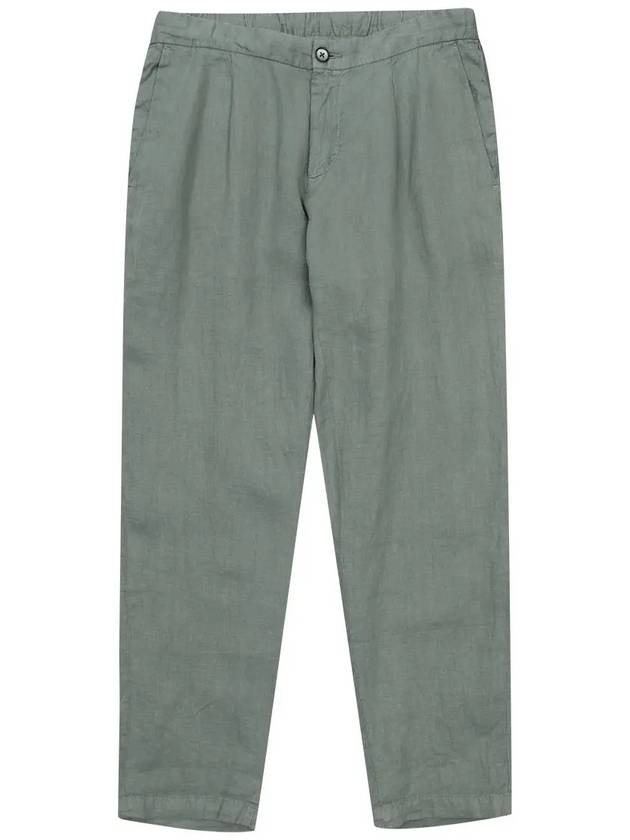 Men's back banding linen onetuck baggy pants MMPTM5T63 450 - AT.P.CO - BALAAN 7