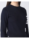 Engineered 4 Bar Stripe Loopback Jersey Knit Crewneck Sweatshirt Navy - THOM BROWNE - BALAAN 7