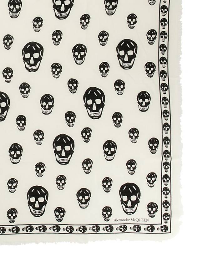 23 ss Classic Skull Scarf 5577173222Q9260 B0040203425 - ALEXANDER MCQUEEN - BALAAN 1