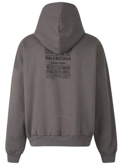 Balenciaga Logo Printed Oversized Hoodie, Size Small - BALENCIAGA - BALAAN 2