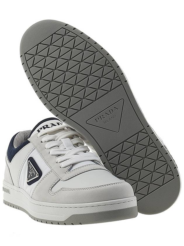 Downtown Re-Nylon Low Top Sneakers White - PRADA - BALAAN 6