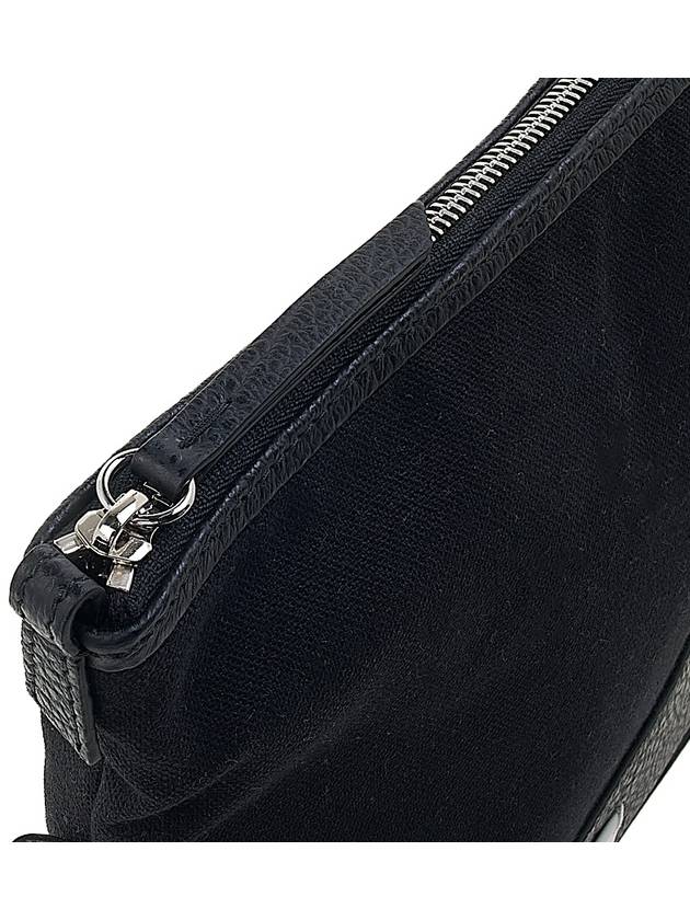 Small 5AC Hobo Cross Bag Black - MAISON MARGIELA - BALAAN 10