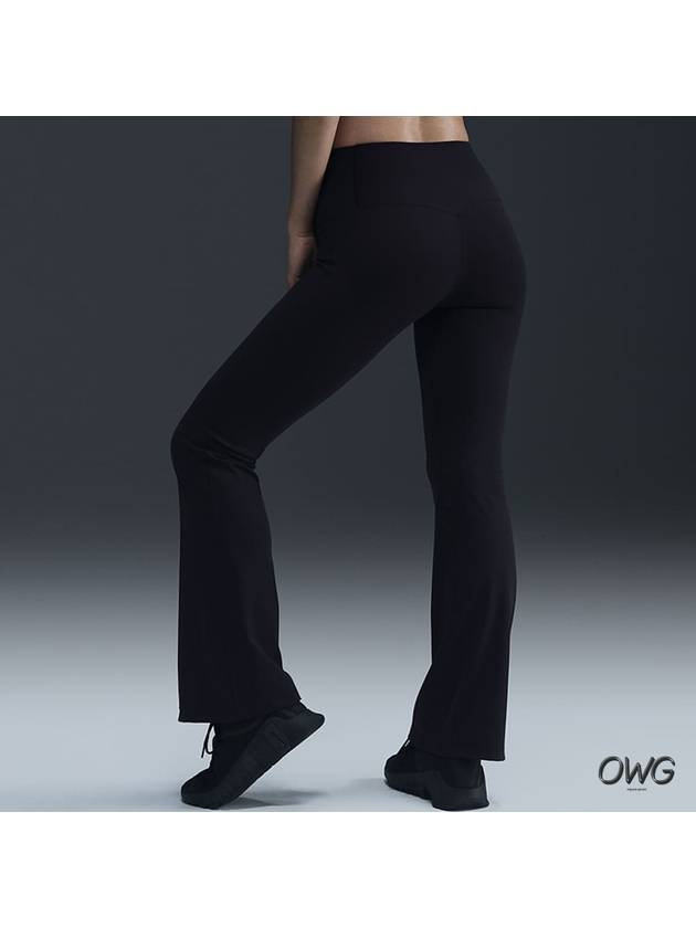 Zenvy High Waist Flared Leggings Black - NIKE - BALAAN 4