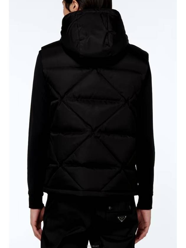 Re-Nylon Down Vest Black - PRADA - BALAAN 5