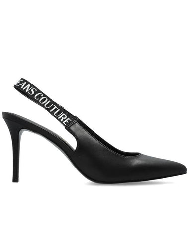 Versace Jeans Couture Heeled Shoes, Women's, Black - VERSACE - BALAAN 1