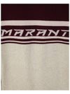 Colby Logo Knit Top Dark Plum - ISABEL MARANT - BALAAN 4