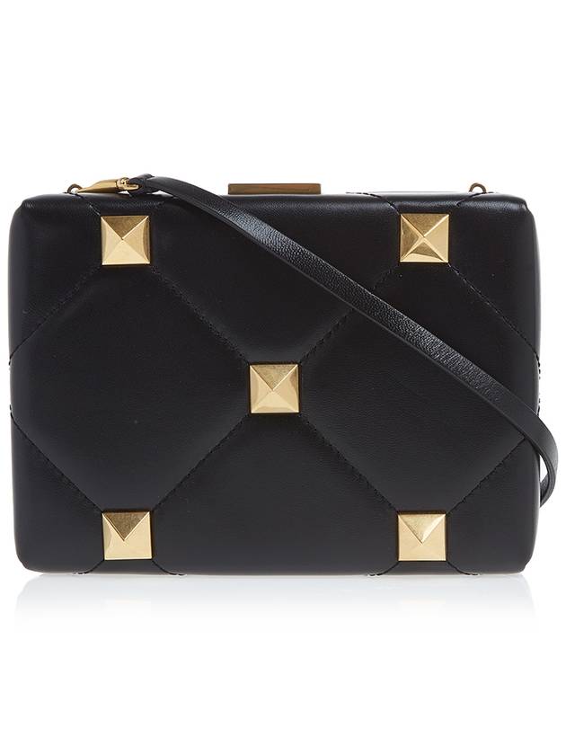 Roman Stud Cross Bag Black - VALENTINO - BALAAN 2