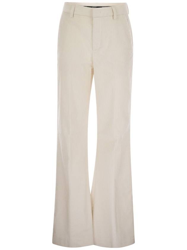 JANICE - Wide corduroy trousers - DONDUP - BALAAN 1