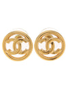 earrings metal gold - CHANEL - BALAAN 1