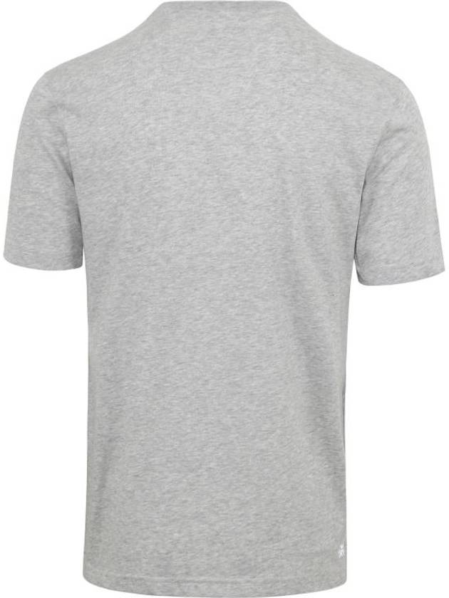 Men's Small Logo Sports Breathable Short Sleeve T-Shirt Grey - LACOSTE - BALAAN 4