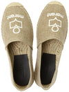 Canae Embroidered Logo Canvas Espadrilles Shoes Beige - ISABEL MARANT - BALAAN 3