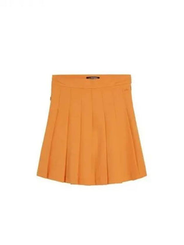 Golf Adina Skirt Tennis Orange Domestic Product GR5Y24042936872 - J.LINDEBERG - BALAAN 1