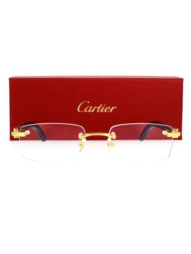 Sunglasses CT0052O 005 Gold - CARTIER - BALAAN 1