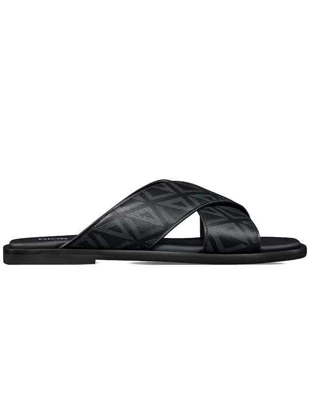 CD Diamond Alias Slipper Black - DIOR - BALAAN 2