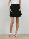 Out pocket mini skirt black - RYUL+WAI: - BALAAN 1