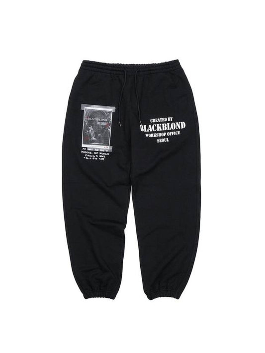 BBD No Sympathy Sweatpants Black - BLACKBLOND - BALAAN 1