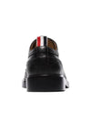 Men's Classic Long Wing Brogue Lace Up Brogue Shoes Black - THOM BROWNE - BALAAN 4