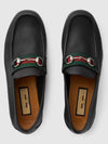 Men's Horsebit Loafers Black - GUCCI - BALAAN 8