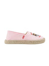 Tiger Canvas Espadrilles Pink - KENZO - BALAAN 1