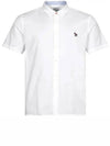 PS by Organic Cotton Short Sleeve Shirt White - PAUL SMITH - BALAAN 2