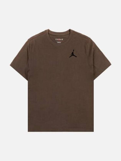 Jordan Jumpman Crew Neck Short Sleeve T Shirt Brown - NIKE - BALAAN 2