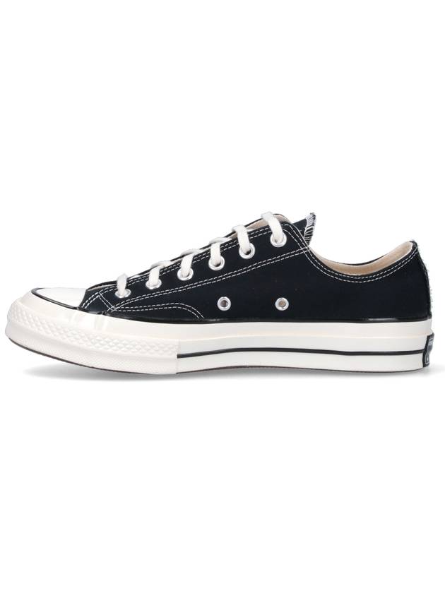 Chuck Taylor 70 All Star Canvas Low Top Sneakers Black - CONVERSE - BALAAN 4