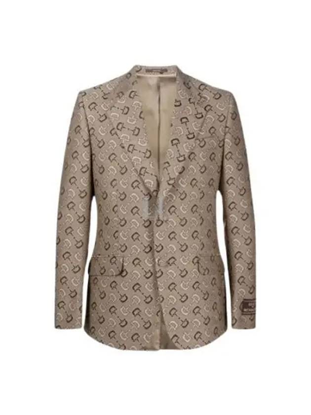 Horsebit Jacket Beige - GUCCI - BALAAN 2