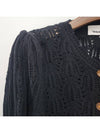 Samantha Cropped Cardigan Black - VIVIENNE WESTWOOD - BALAAN 7