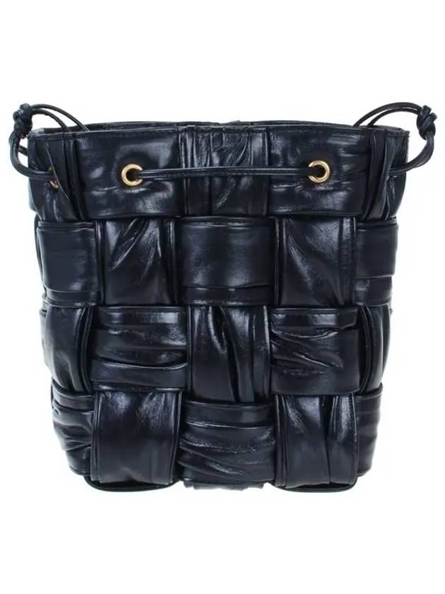 bucket bag black - BOTTEGA VENETA - BALAAN.