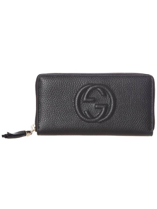 Soho Zipper Tassel Long Wallet Black - GUCCI - BALAAN 2