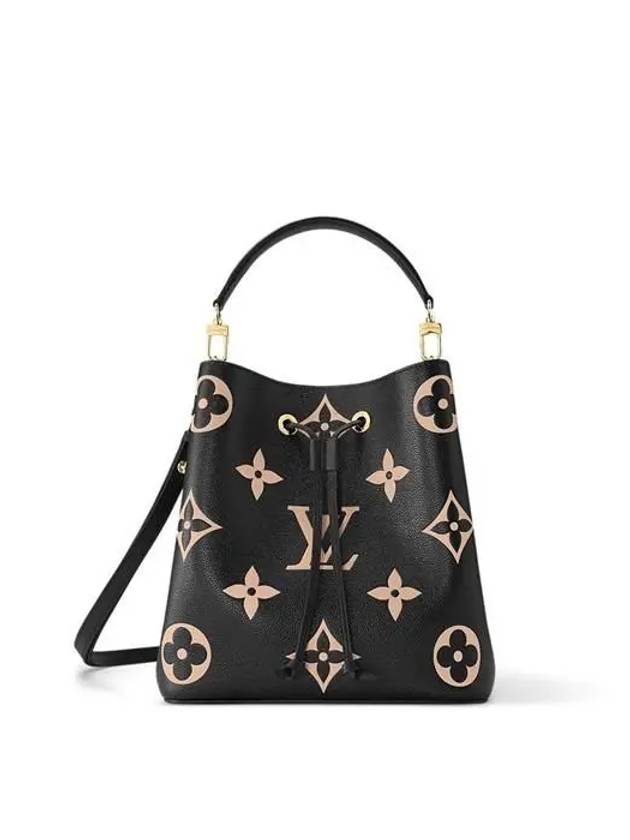 Neonoe MM Bi-Color Monogram Empreinte Bucket Bag Black - LOUIS VUITTON - BALAAN 2