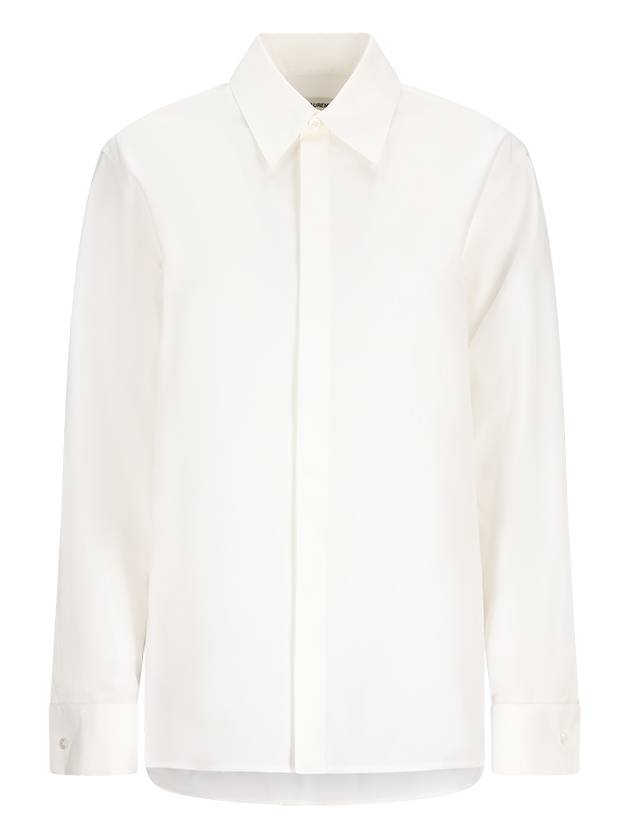 Shirt 769064Y1H68 9000 White - SAINT LAURENT - BALAAN 2