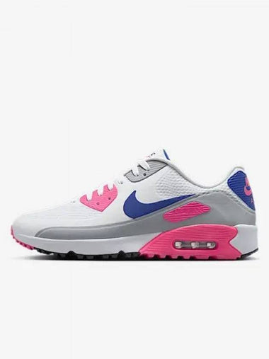 Air Max 90 G Golf Shoes White Laser Pink Concord HV9305 101 763565 - NIKE - BALAAN 1