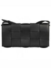 Intrecciato Cassette Cross Bag Black - BOTTEGA VENETA - BALAAN 2