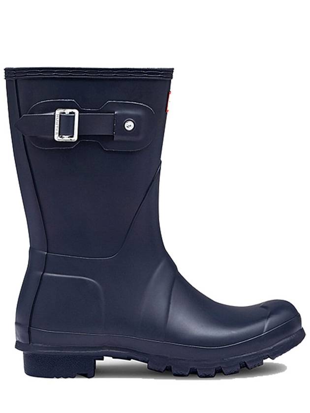 Original Matte Short Rain Boots Navy - HUNTER - BALAAN 3