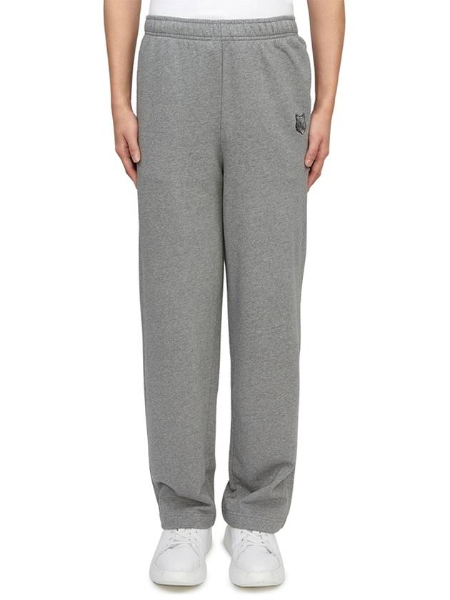 Bold Fox Head Patch Relaxed Jogger Track Pants Grey - MAISON KITSUNE - BALAAN 2