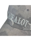 Logo camo ball cap gray - CASEALOT - BALAAN 6