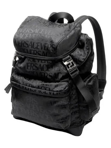 All over neo nylon backpack - VERSACE - BALAAN 1