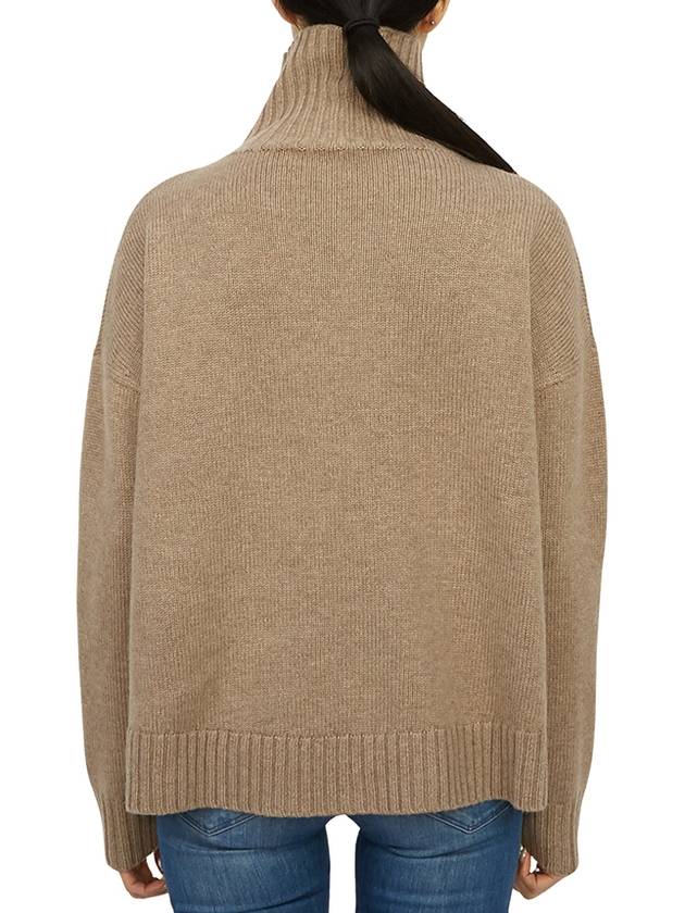 Gianna Cashmere Turtleneck Beige - MAX MARA - BALAAN 5