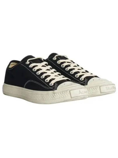 Logo Low Top Sneakers Black - ACNE STUDIOS - BALAAN 2