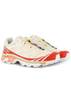 XT 6 Low Top Sneakers Poppy Red - SALOMON - BALAAN 3